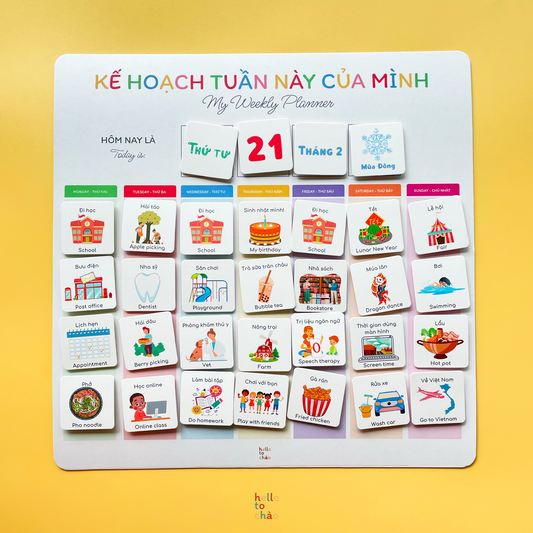 Kids Weekly Planner