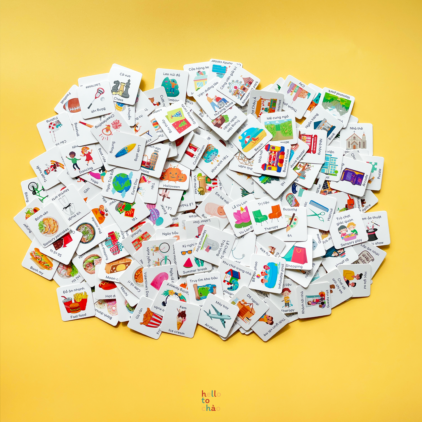 Bilingual Vietnamese Kids Visual Weekly Planner