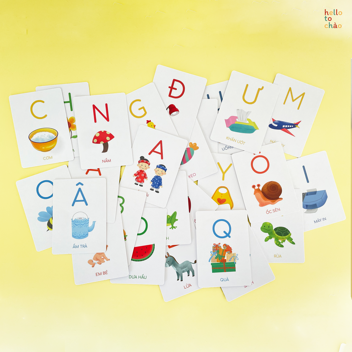 Vietnamese Alphabet Flashcards