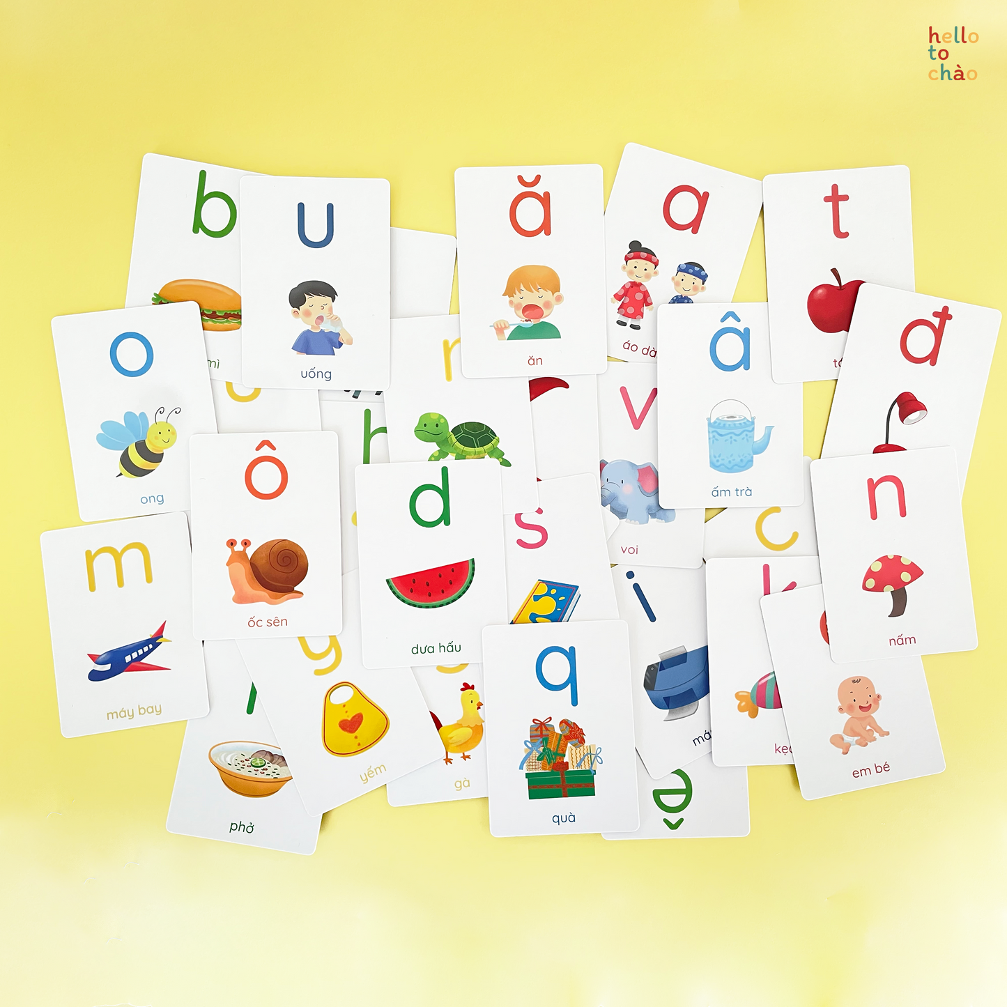 Vietnamese Alphabet Flashcards