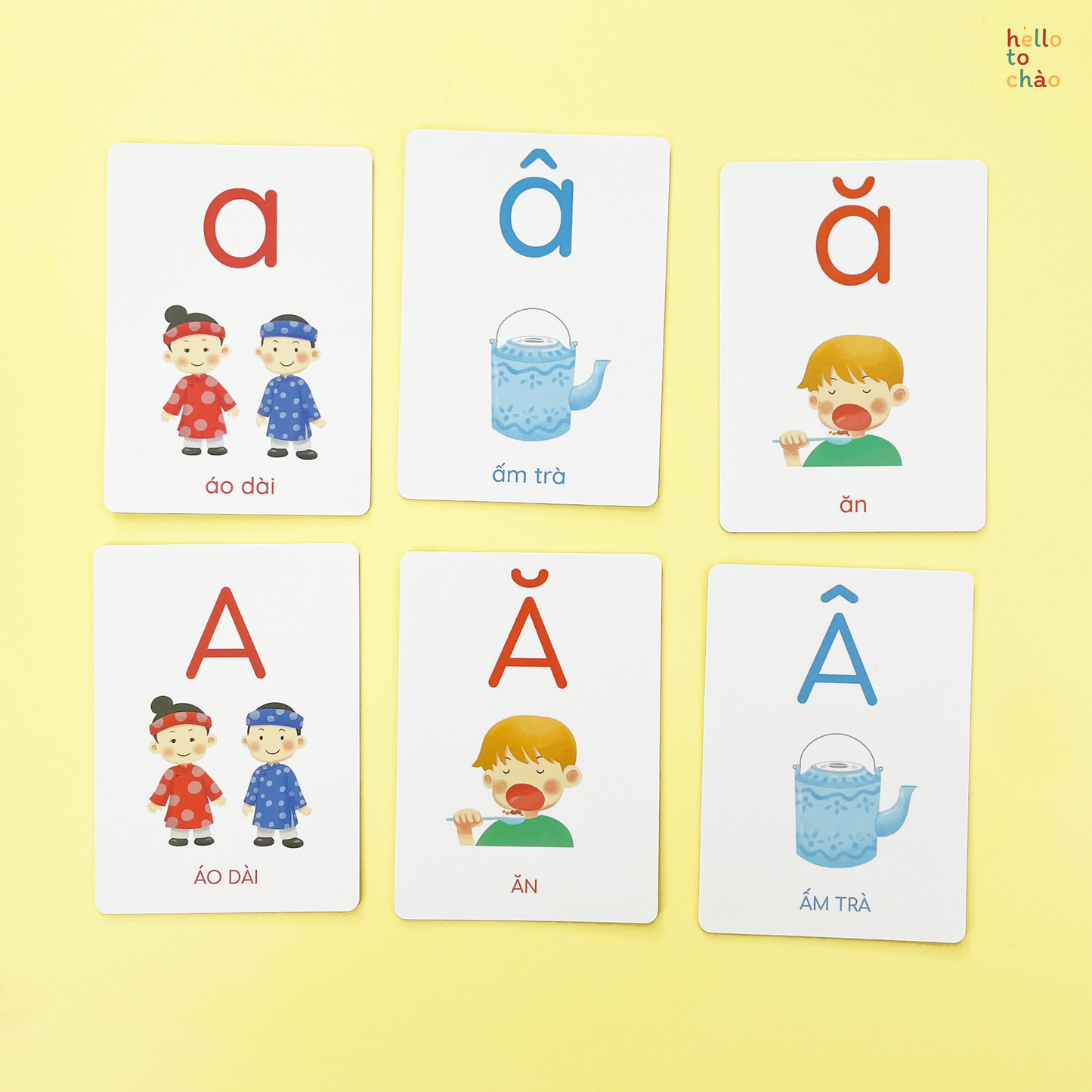 Vietnamese Alphabet Flashcards
