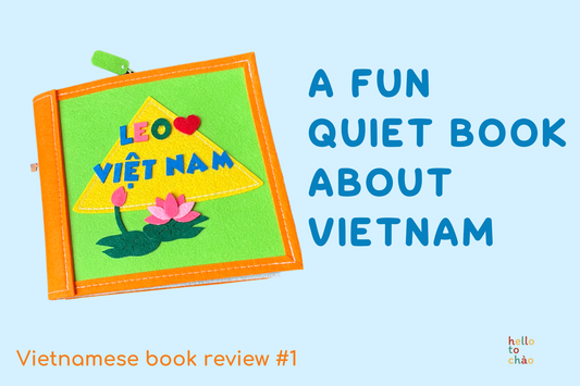 A Fun Quiet Book About Vietnam | Vietnamese Children Book Review
