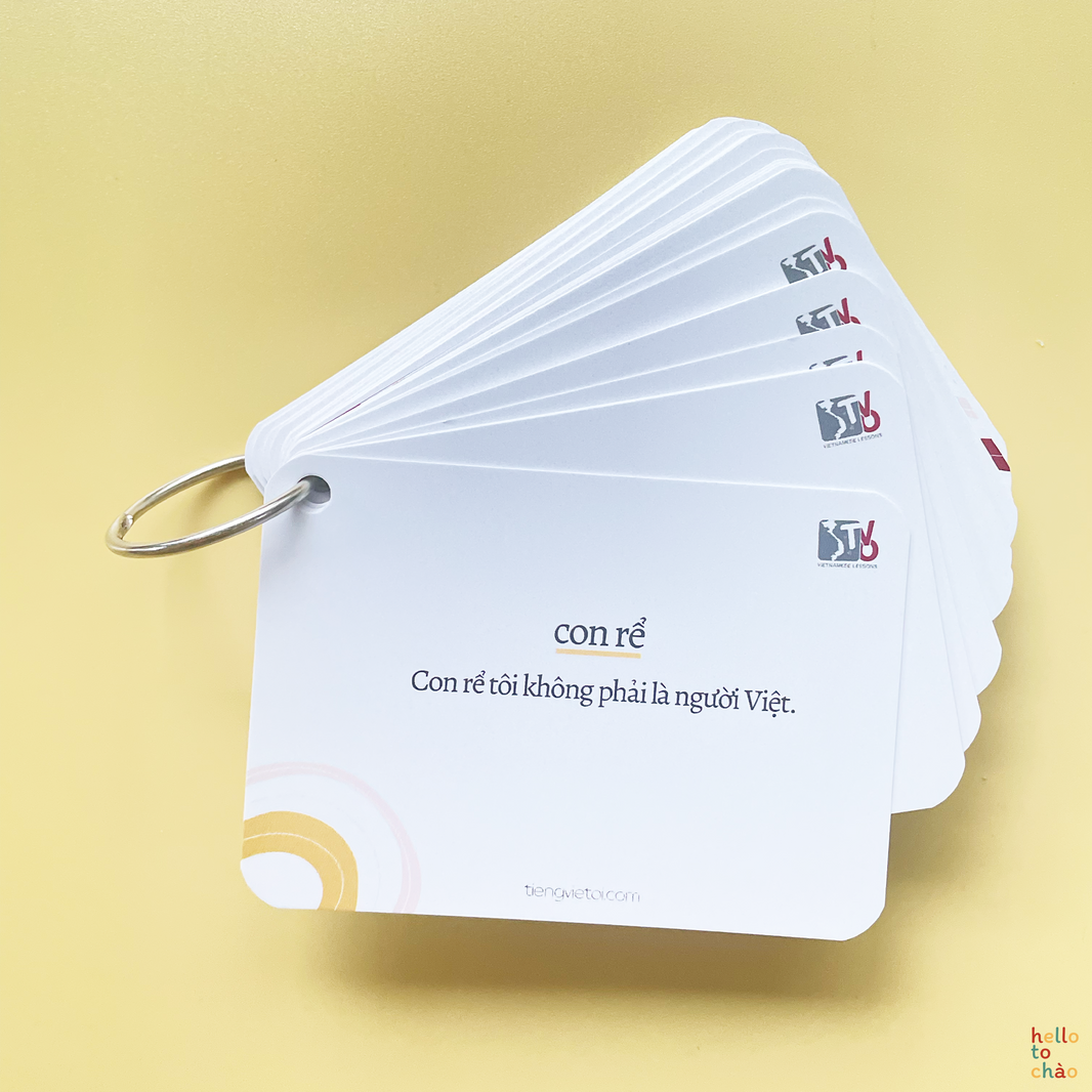 Bilingual Vietnamese Flashcards | Vietnamese learning materials for ...