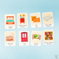 Bilingual Vietnamese Household Items Flashcards | Thẻ flashcards song ngữ Anh Việt chủ đề đồ dùng trong nhà