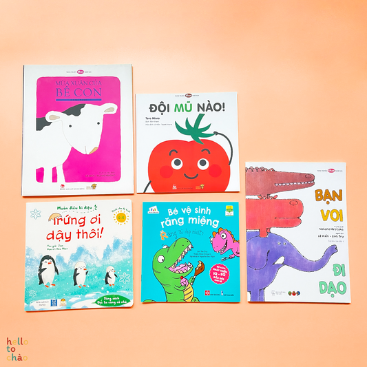 The "Làm Quen" Book Club | Vietnamese Books Subscription For 0-3 Year Olds | Delivery Every 3 Months